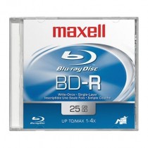 Maxell Disco Blu-Ray, BD-R, 1x, 25GB, 1 Disco - Envío Gratis