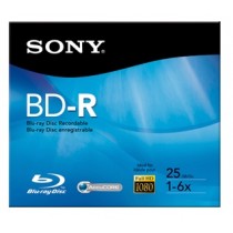 Sony Disco Virgen para Blu-Ray, BD-R, 6x, 25GB, 1 Disco - Envío Gratis