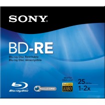 Sony Disco Virgen para Blu-Ray, BD-RE, 25GB (BNE25RH) - Envío Gratis