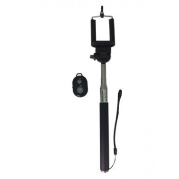 BRobotix Selfie Stick con Control, Bluetooth, Negro - Envío Gratis