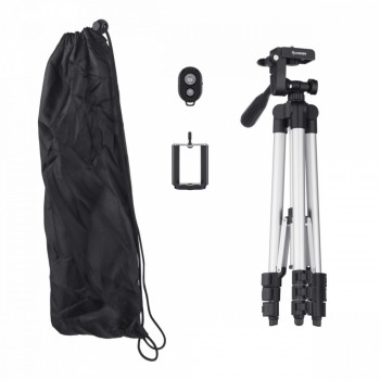 Steren Tripié MOV-049, 35 - 105cm, Aluminio/Negro - Envío Gratis