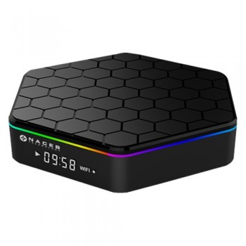 Naceb TV Box NA-0502, 4K Ultra HD, Android 6.0, 16GB, WiFi, HDMI, USB 2.0 - Envío Gratis