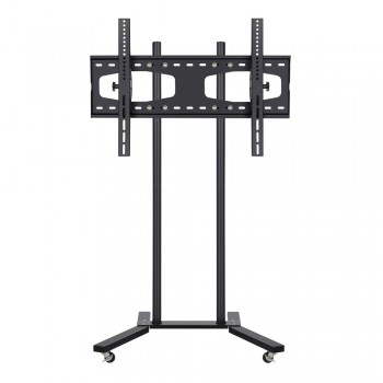 Steren Soporte Movil de Piso STV-150 para Pantalla 19" - 60", hasta 80Kg, Negro - Envío Gratis