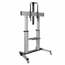 Tripp Lite Soporte Movil de Piso DMCS60100XX para Pantalla 60'' - 100'', hasta 100KG, Plata/Negro - Envío Gratis