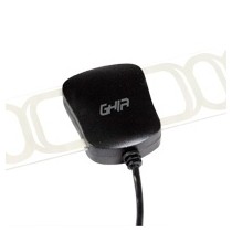 Ghia Antena para Televisión GANT-005 para Interiores, UHF/VHF, Negro - Envío Gratis