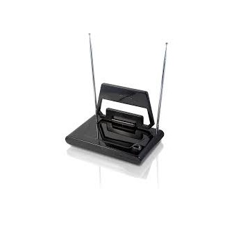 Philips Antena para Televisión SDV1125T/27, FM/UHF/VHF, Negro - Envío Gratis