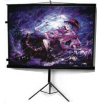 Multimedia Screens Pantalla de Proyección Tripie Portátil MST-244, 96'', Negro/Blanco - Envío Gratis