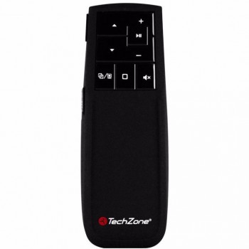 TechZone Presentador Láser TZ16PL03, RF Inalámbrico, Alcance de 10 Metros, Negro - Envío Gratis