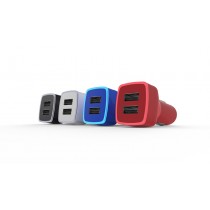 Vorago Cargador para Auto AU-103 V2, 5V, 2 Puertos USB 2.0, Azul - Envío Gratis