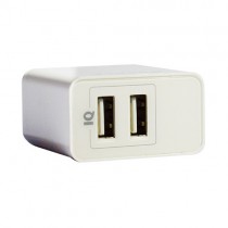 Naceb Cargador NA-604, 5V, 2x USB 2.0, Blanco - Envío Gratis