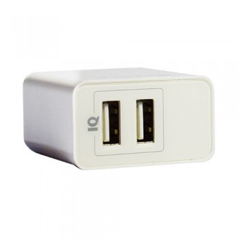 Naceb Cargador NA-604, 5V, 2x USB 2.0, Blanco - Envío Gratis