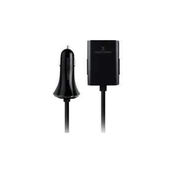 Perfect Choice Cargador para Auto PC-101451, 48W, 4x USB, Negro - Envío Gratis