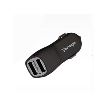 Vorago Cargador de Auto AU-103, 5V, 2x USB 2.0, Negro - Envío Gratis