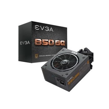 Fuente de Poder EVGA 850 BQ 80 PLUS Bronze, ATX, 24-pin ATX, 850W - Envío Gratis