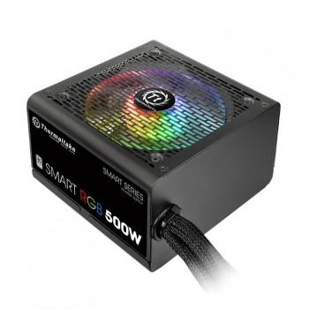 Fuente de Poder Thermaltake Smart RGB 80 PLUS, 20+4 pin ATX, 120mm, 500W - Envío Gratis