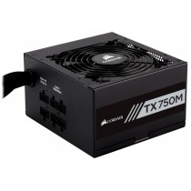 Fuente de Poder Corsair TX750M 80 PLUS Gold, 20+4 pin ATX, 140mm, 750W - Envío Gratis