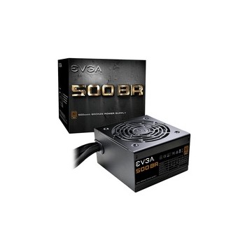 Fuente de Poder EVGA 500 BR 80 PLUS Bronze, 24-pin ATX, 120mm, 500W - Envío Gratis