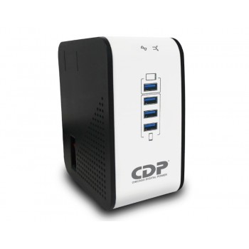 Regulador CDP AVR 1008, 400W, 1000VA, 8 Contactos - Envío Gratis