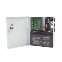 Epcom Fuente de Poder para 4 Cámaras PLK-12-DC-4A-BK, 48W, Entrada 96 - 264V, Salida 12 - 14.8V, 4A - Envío Gratis