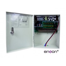 Enson Fuente de Poder Caja hasta 16 Cámaras, Entrada 100 - 240V, Salida 12V - Envío Gratis