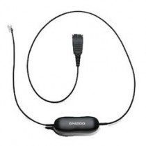 Jabra Cable de Mejora de Audio GN1200, QD - RJ-10, 80cm, Negro - Envío Gratis