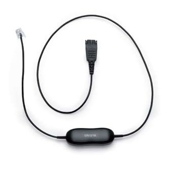 Jabra Cable GN1216, QD Macho - RJ-9 Macho, 80cm, para Avaya 96xx/16xx - Envío Gratis