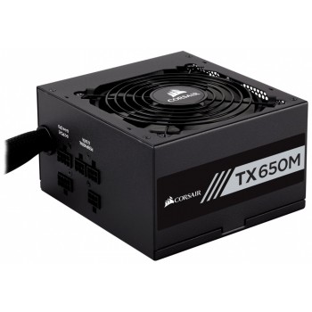 Fuente de Poder Corsair TX650M 80 PLUS Gold, 20+4 pin ATX, 120mm, 650W - Envío Gratis