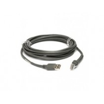 Zebra Cable USB, 5 Metros, Gris, para MP6000