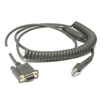 Zebra Cable RS-232 DB-9 Hembra 2.8 Metros, Negro