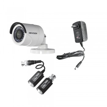 Hikvision Cámara CCTV Bullet Turbo HD para Exteriores KITDS2CE16C0TIR, Alámbrico, 1280 x 720 Pixeles, Día/Noche