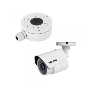 Epcom Cámara CCTV Bullet IR Turbo HD para Interiores/Exteriores B8TURBOXWZJ, Alámbrico, 1920 x 1080 Pixeles, Día/Noche