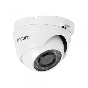 Epcom Cámara CCTV Domo IR para Interiores/Exteriores E8TURBO, Alámbrico, 1920 x 1080 Pixeles, Día/Noche