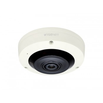 Hanwha Cámara IP Fisheye 192° IR para Interiores/Exteriores XNF-8010R, Alámbrico, 2048 x 2048 Pixeles, Día/Noche