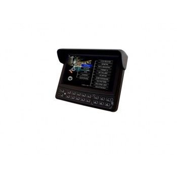 Meriva Security Monitor CCTV LCD 7'', Negro