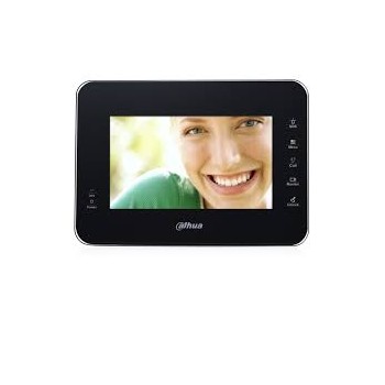 Dahua Monitor Touch 7'' para Videovigilancia, Fast Ethernet, 800 x 480 Pixeles, Negro