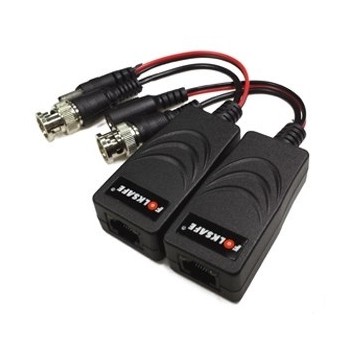 Folksafe Balun Tranceptor Pasivo de Video FS-HD4301VP, 1 Canal, BNC - RJ-45, hasta 440m