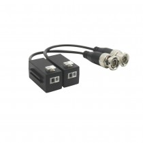 Dahua Transceptor Pasivo PFM800-4MP, BNC-M, Negro, 2 Piezas