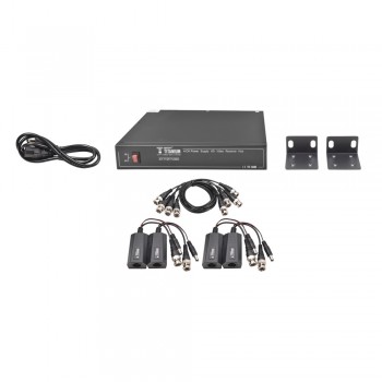 Epcom Kit Receptor Activo KIT-TT-4-PV-TURBO, 4 Canales, Negro