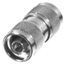 RF Industries Conector Coaxial N Macho - N Macho, Plata