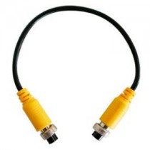 Meriva Security Cable para Cámara CCTV, DIN 4 pin Hembra - DIN 4 pin Hembra, 1.5 Metros, Negro