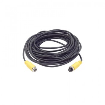 Epcom Cable Aviation Macho - Aviation Hembra, 7 Metros, Negro/Amarillo, para XMR