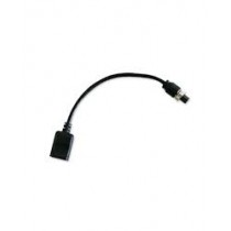 Meriva Security Adaptador 6 Pines a RJ-45, Negro, para DVR Móvil