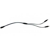 Enson Cable Distribuidor de 1 a 2 Canales, Negro