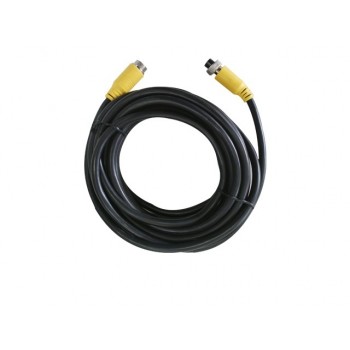 Meriva Security Cable para Cámara CCTV, DIN 4 Pin Macho, 5 Metros, Negro