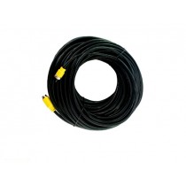 Meriva Security Cable para Cámara CCTV, DIN 4 pin, 30 Metros, Negro