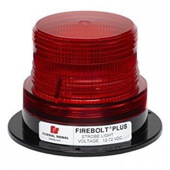 Federal Signal Estrobo Firebolt Plus, LED, 12V, Rojo