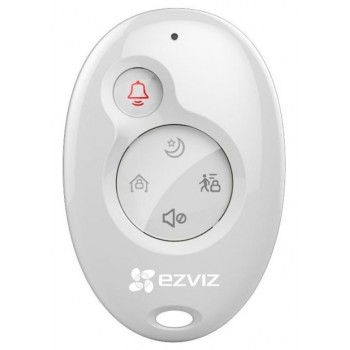 Ezviz Control Remoto de 5 Botones K2, Inalámbrico, Blanco