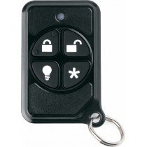 Interlogix Llavero Micro Keyfob Inalámbrico con 4 Botones, hasta 150 Metros, Negro