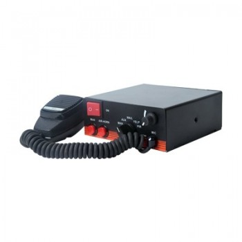 Epcom Sirena Electrónica X-ELS-200, Alámbrico, 200W, Negro/Rojo