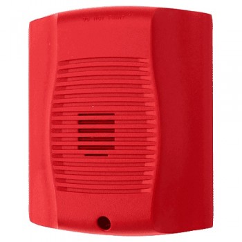 System Sensor Sirena, Montaje en Pared/Techo, 24V, 110dB, Rojo